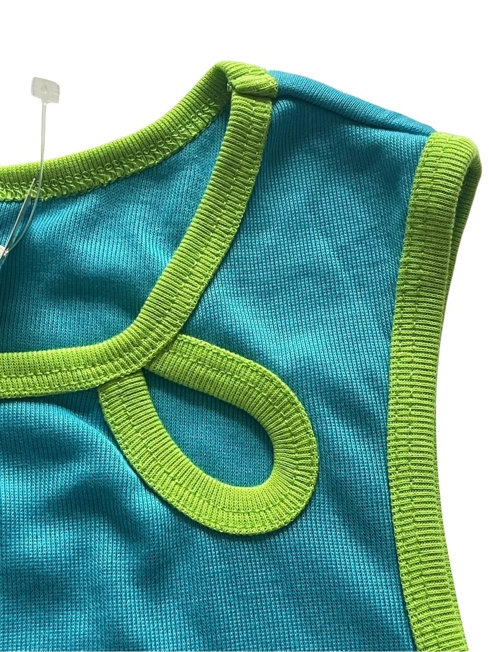 DISNEY KIDS TEAL SLEEVELESS ARIEL TANK SZ XLG NWTS!!